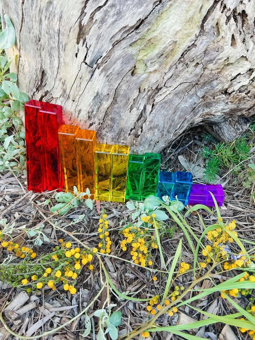 My Little Creator Exclusive Lucite Rainbow Stairs 12 pcs