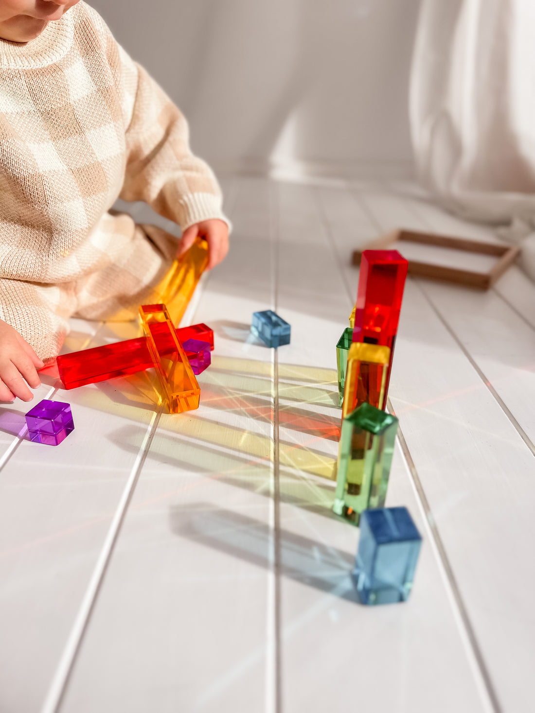 My Little Creator Exclusive Lucite Rainbow Stairs 12 pcs