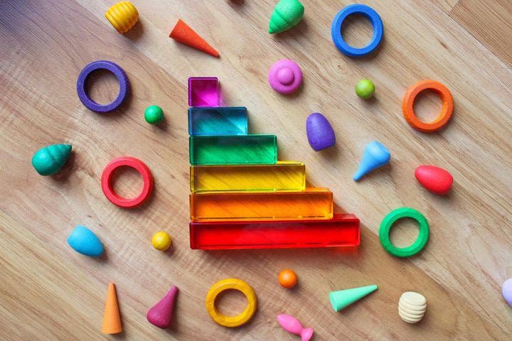 My Little Creator Exclusive Lucite Rainbow Stairs 12 pcs