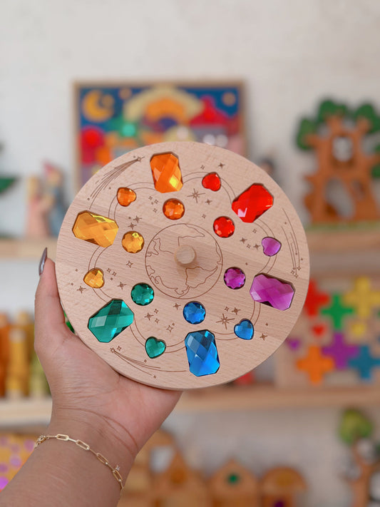 My Little Creator Jumbo Spinning Top - We are the Worl