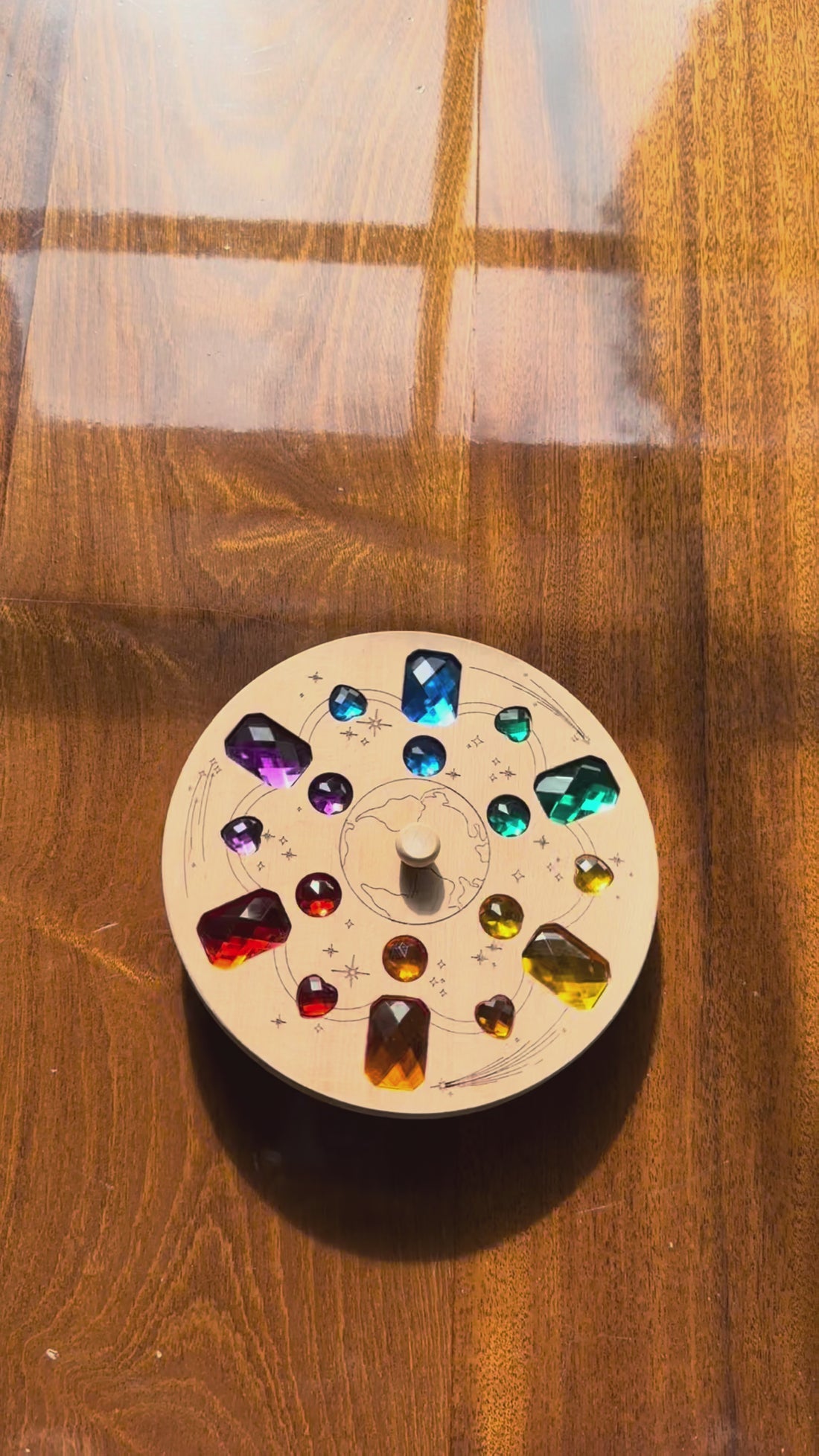 My Little Creator Jumbo Spinning Top - We are the Worl