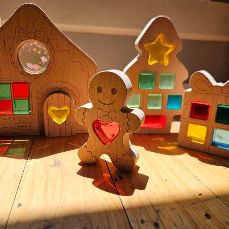 Gingerbread House Christmas 4 Pc Set