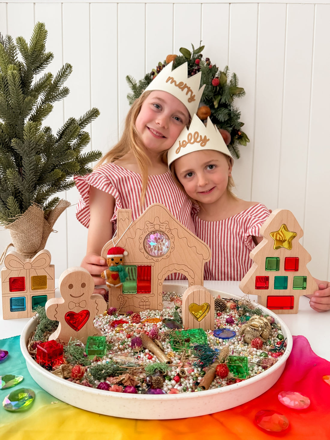 Gingerbread House Christmas 4 Pc Set