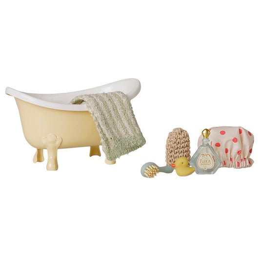 Maileg Bathtub Set Mouse Size -
Yellow