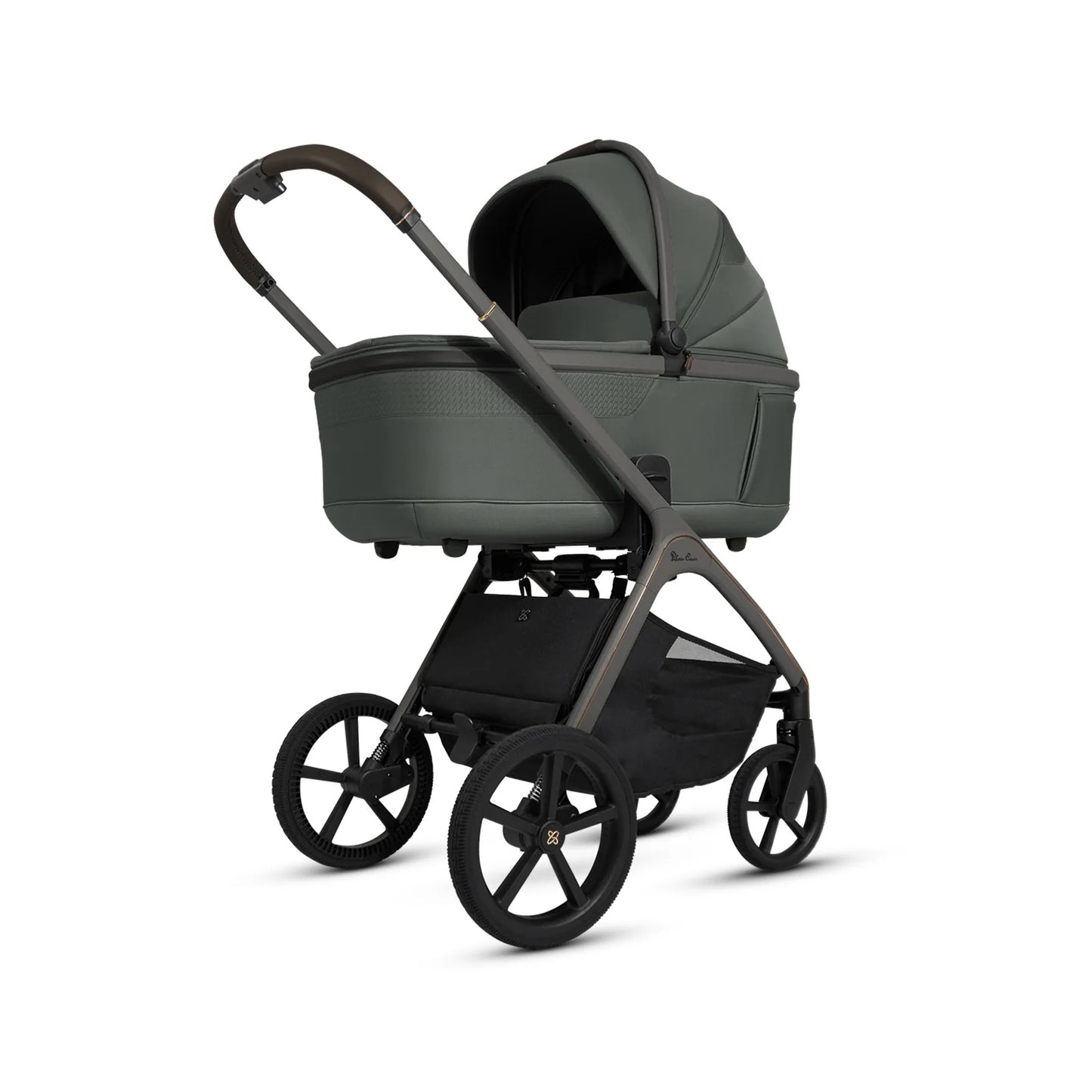 Silver Cross Cove Pewter with Carrycot (6 Piece)