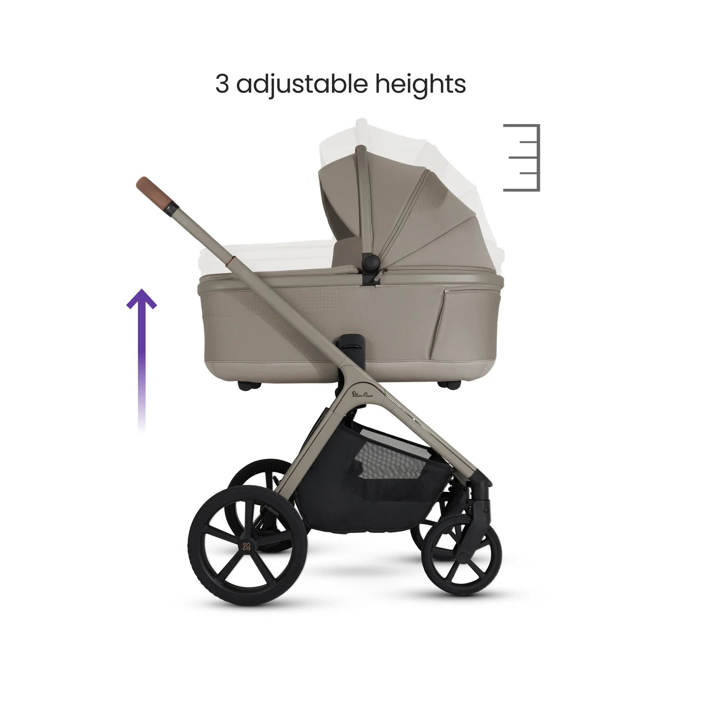 Silver Cross Cove Champagne with Carrycot (6 Piece)