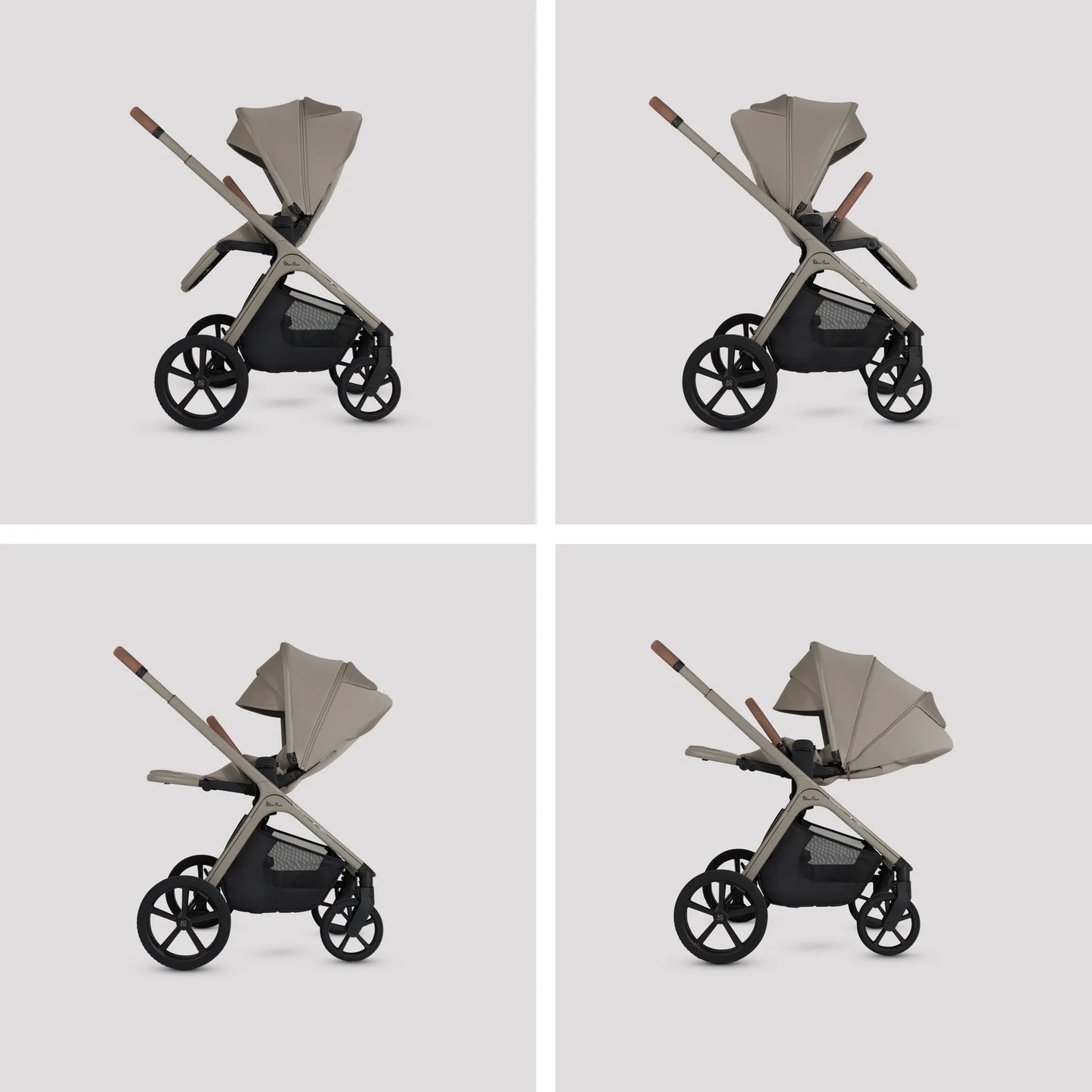 Silver Cross Cove Champagne with Carrycot (6 Piece)