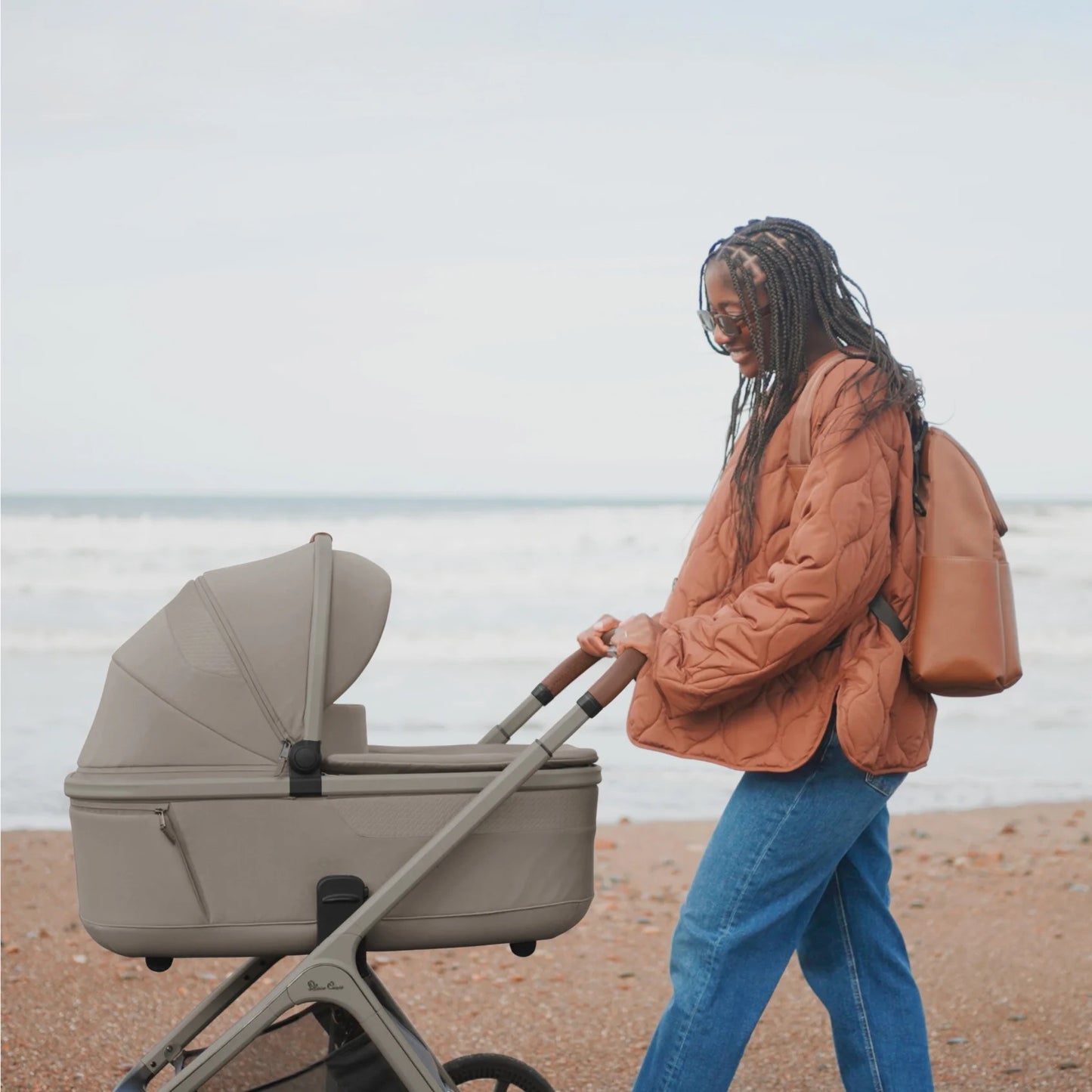 Silver Cross Cove Champagne with Carrycot (6 Piece)
