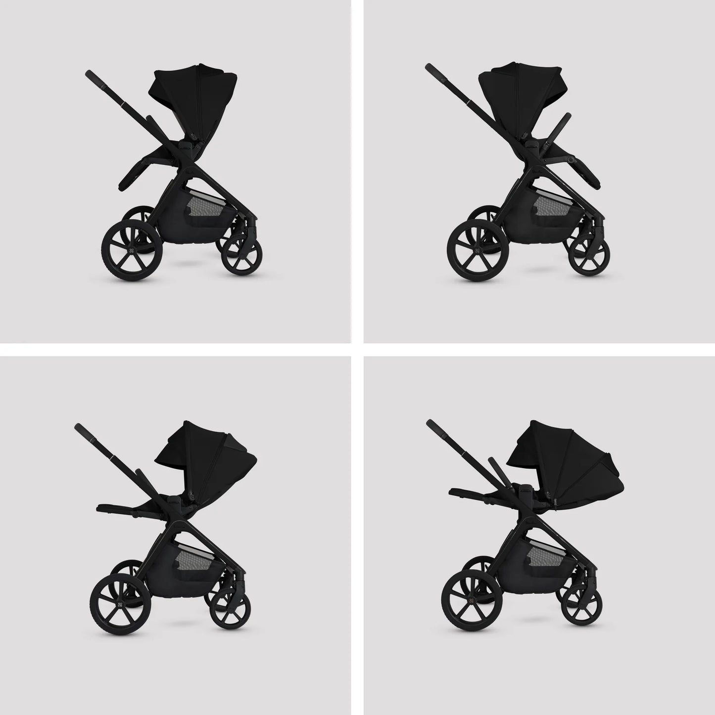 Silver Cross Cove Onyx with Carrycot (6 Piece)