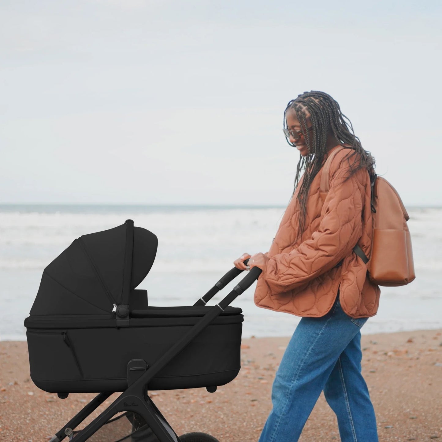 Silver Cross Cove Onyx with Carrycot (6 Piece)
