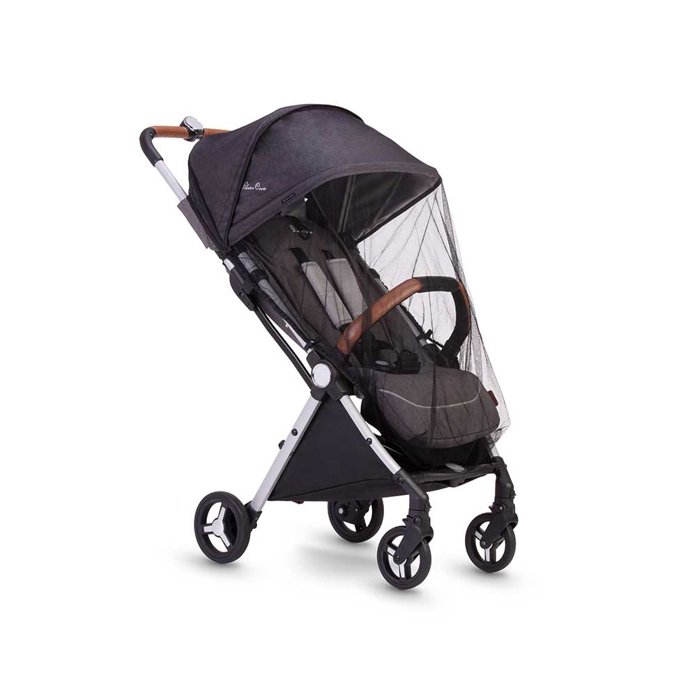 Silver Cross Jet 5 Space Travel Stroller Bundle - Protective Cover, Snack Tray, Raincover, Bug Net (5 piece)