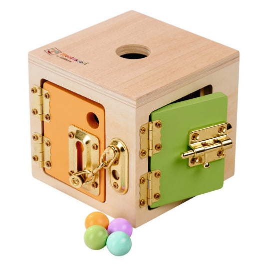 Bubble Montessori by Eichhorn Lock Cube