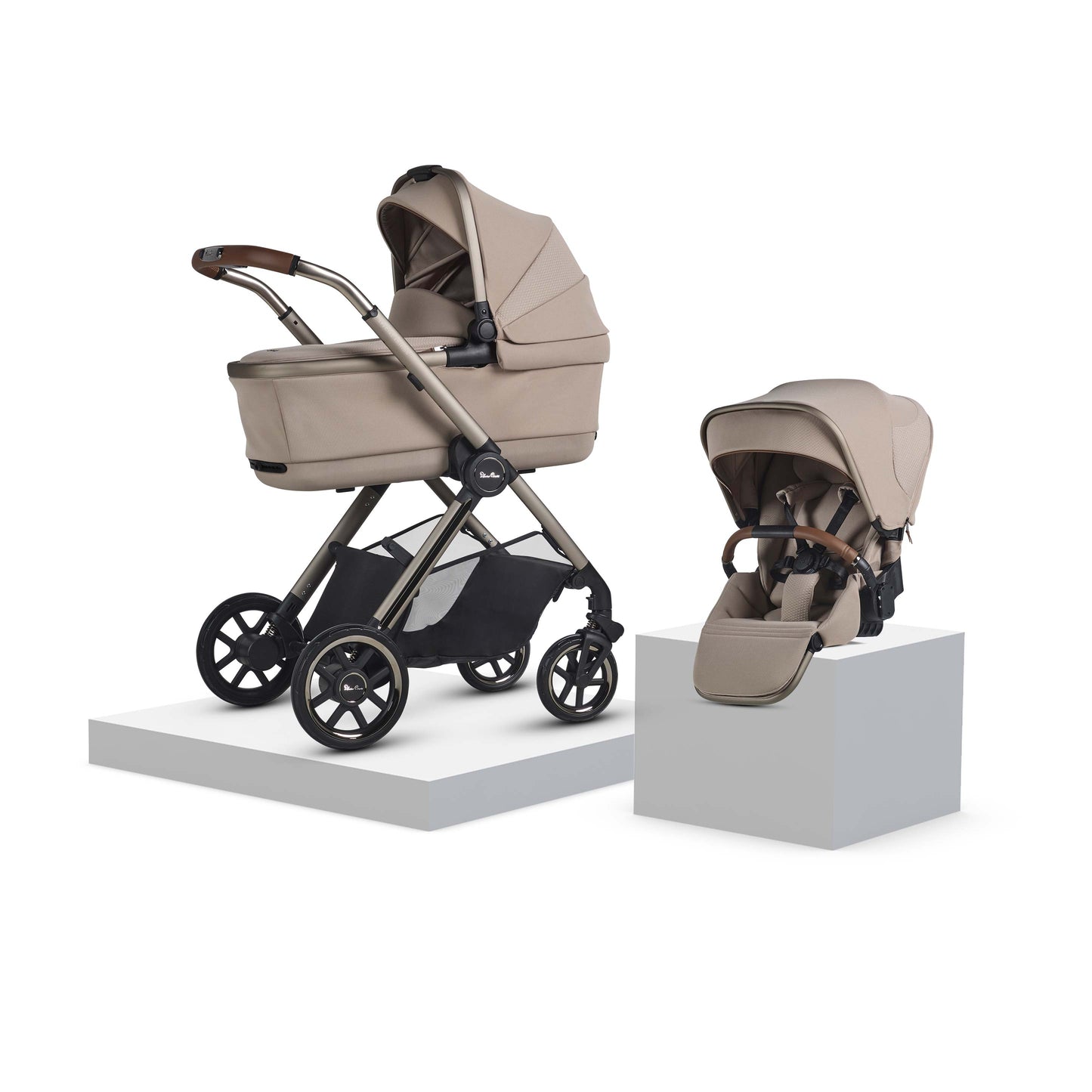 Silver Cross Reef 2 Special Edition Frappe with Carrycot (6 Piece) + FREE High Chair