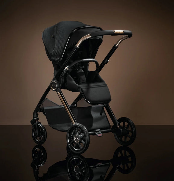 Silver Cross Reef 2 SPECIAL EDITION Espresso with Carrycot (6 piece) + FREE High Chair
