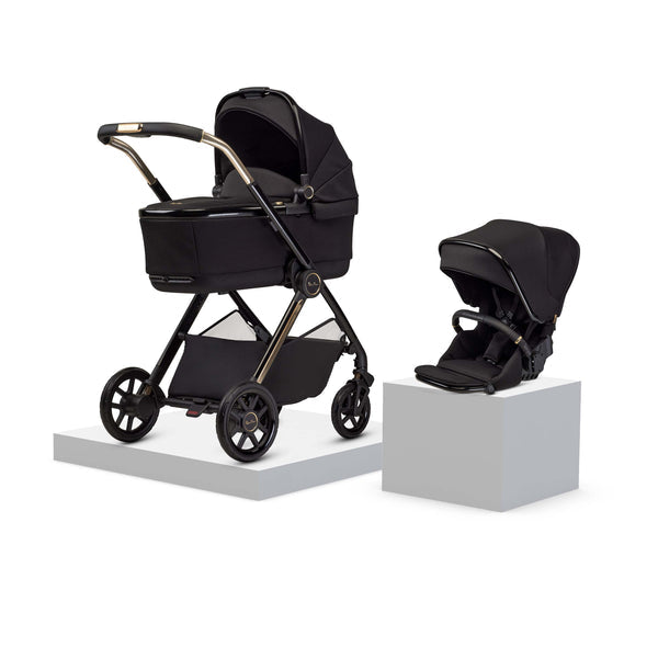 Silver Cross Reef 2 SPECIAL EDITION Espresso with Carrycot (6 piece) + FREE High Chair