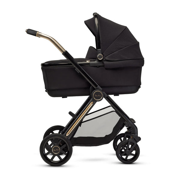 Silver Cross Reef 2 SPECIAL EDITION Espresso with Carrycot (6 piece) + FREE High Chair