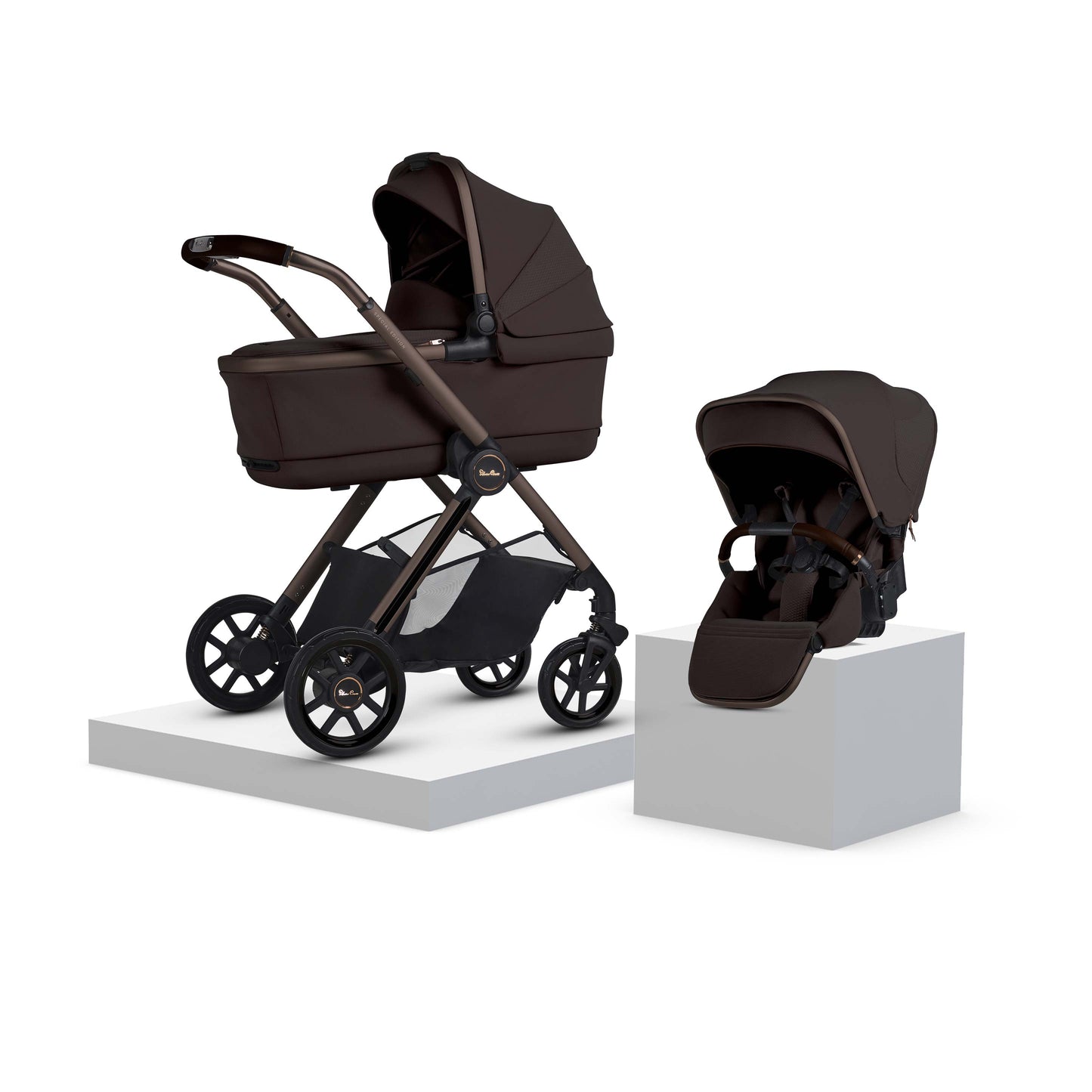Silver Cross Reef 2 Special Edition Ganache with Carrycot (6 Piece) PRE-ORDER + FREE High Chair