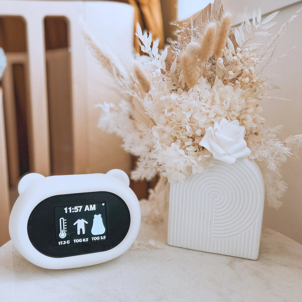 Sleep Like Goldilocks Baby Sleepwear Guide, Night Light And Thermometer