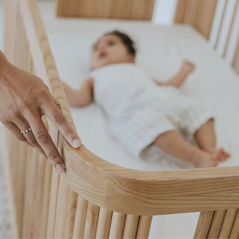 BabyRest Juno Cot + Juno Dresser + DuoCore Mattress Nursery Package