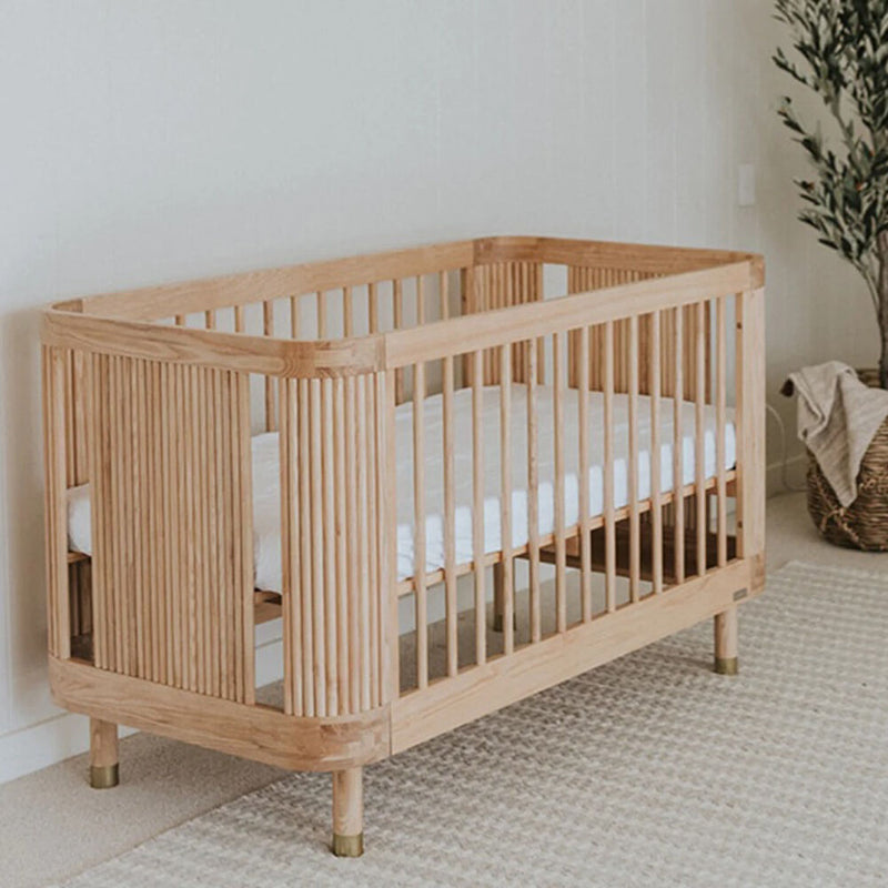 BabyRest Juno Cot + Juno Dresser + DuoCore Mattress Nursery Package