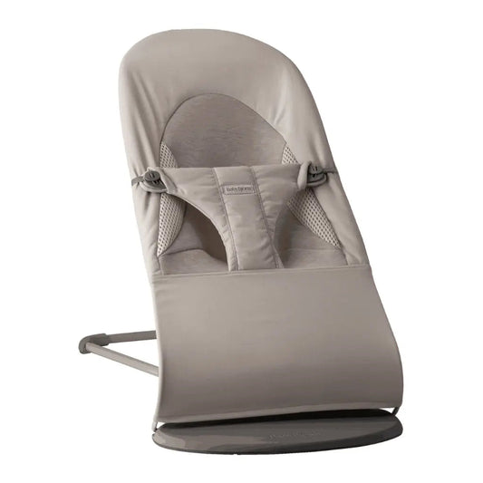 Baby Bjorn Bouncer Balance Soft. Woven/Jersey Tri fabric - Sand Grey