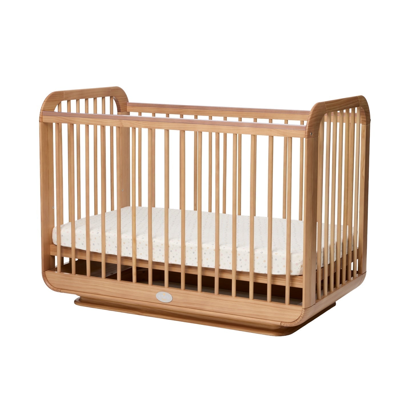 il Tutto Ollie Sustainable Timber Cot in Natural