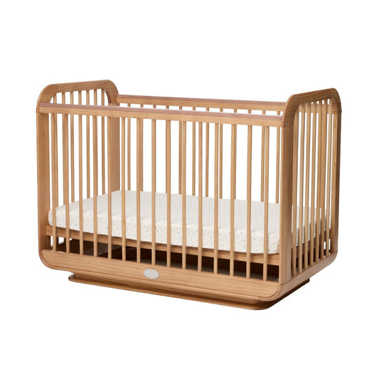 il Tutto Ollie Sustainable Timber Cot in Natural