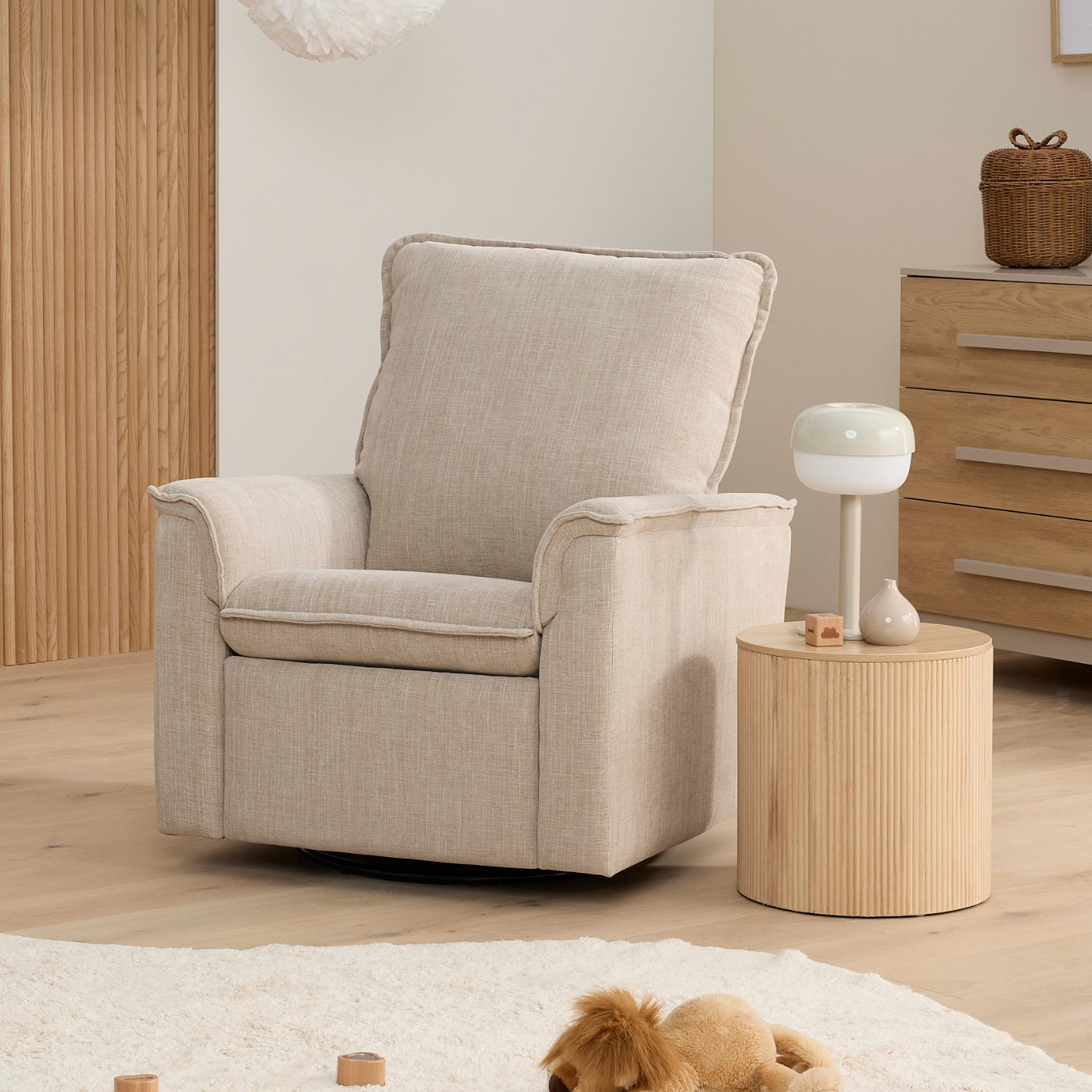 iL TuTTo Louie Recliner Glider Nursery Chair - Manual