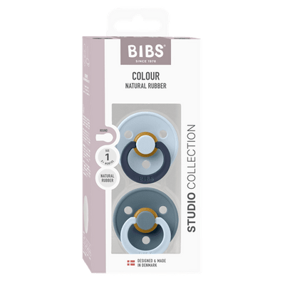 BIBS Fusion Colour, Baby Blue/Petrol Mix