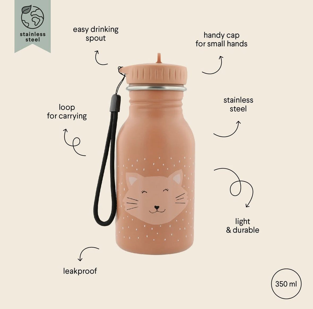 Trixie Stainless Steel Water Bottle 350ml