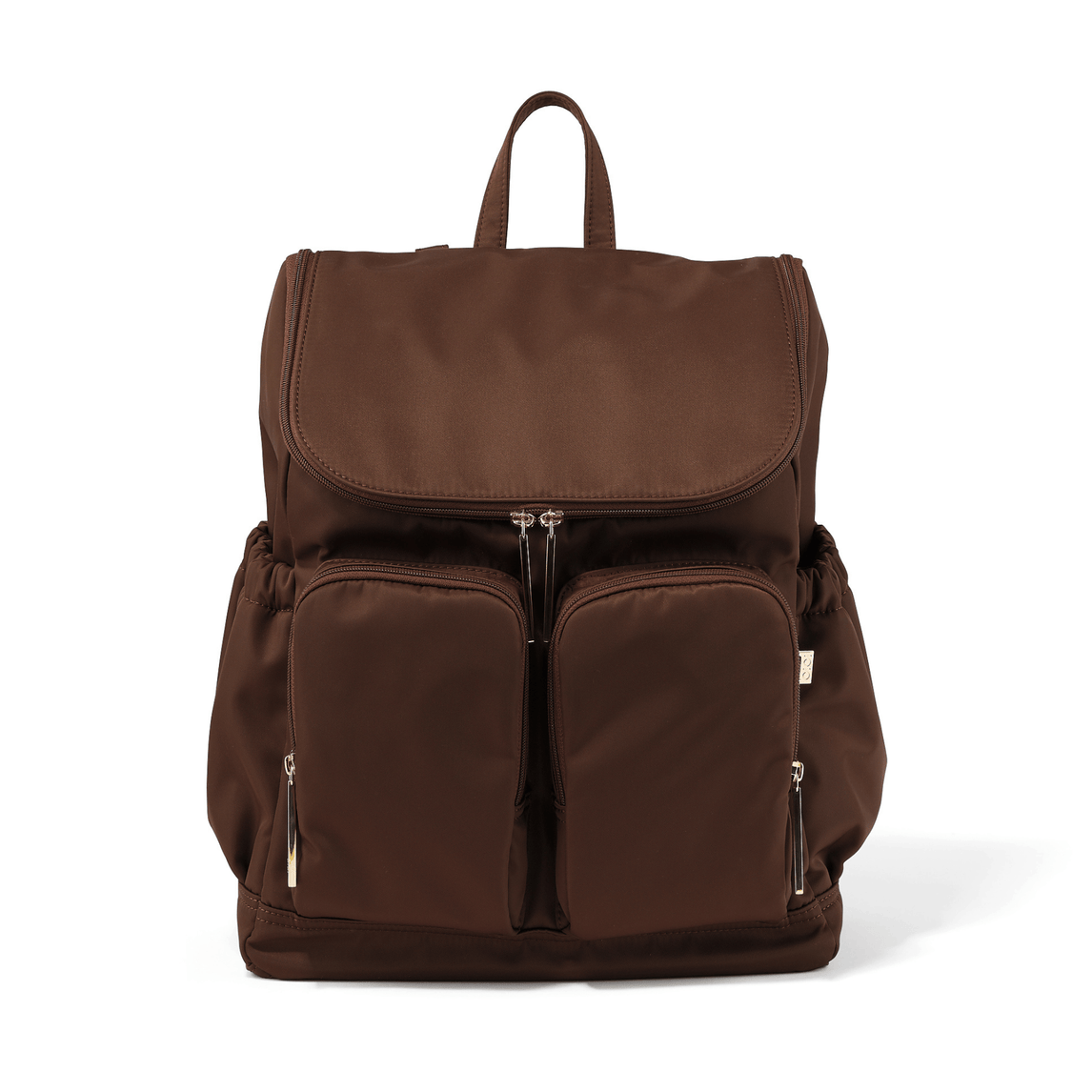 OiOi Signature Nappy Backpack - Chocolate Nylon