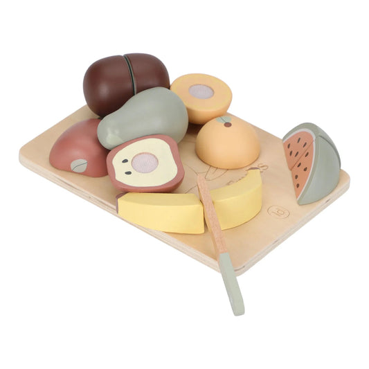 Little Dutch Wooden Cutting Fruit Set
