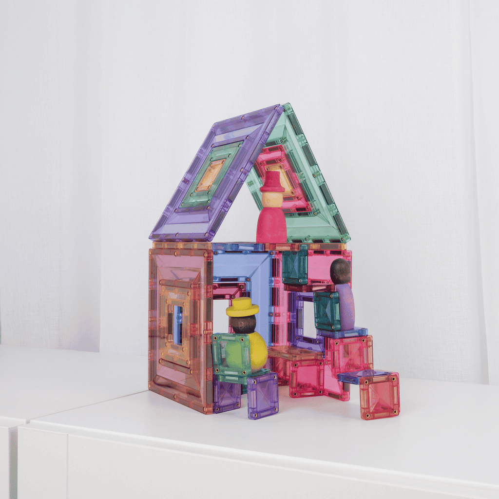 CONNETIX MAGNETIC TILES PASTEL PORTAL PACK 48 PC