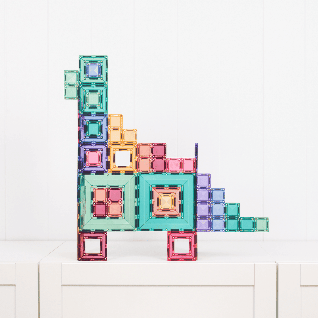 CONNETIX MAGNETIC TILES PASTEL PORTAL PACK 48 PC