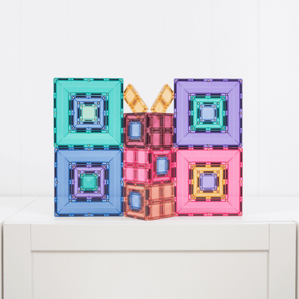CONNETIX MAGNETIC TILES PASTEL PORTAL PACK 48 PC