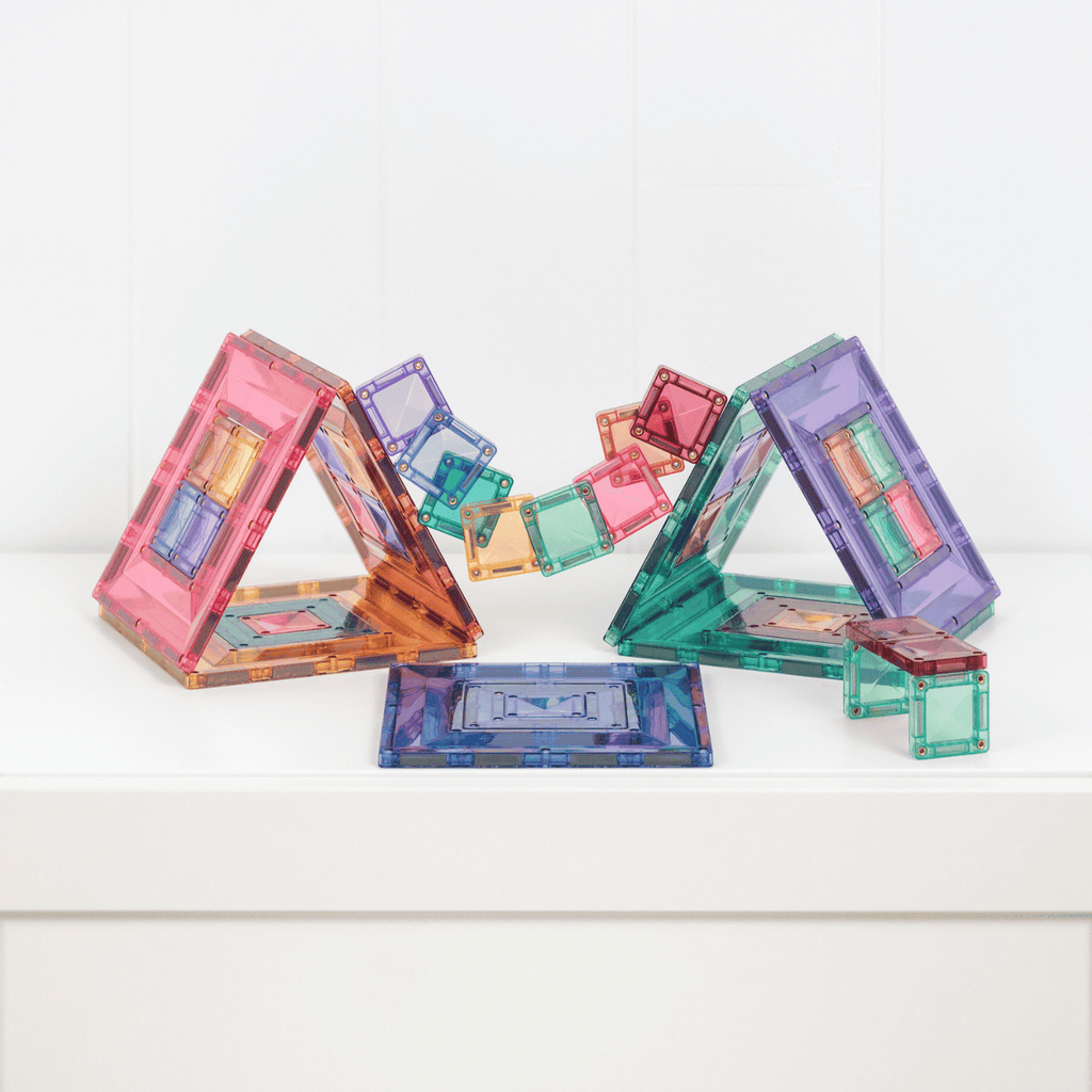 CONNETIX MAGNETIC TILES PASTEL PORTAL PACK 48 PC