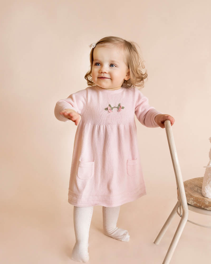 Bébé by Minihaha CHARLIE ORGANIC KNITTED DRESS