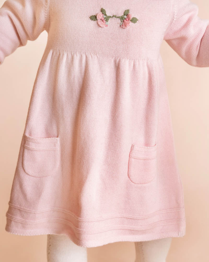 Bébé by Minihaha CHARLIE ORGANIC KNITTED DRESS