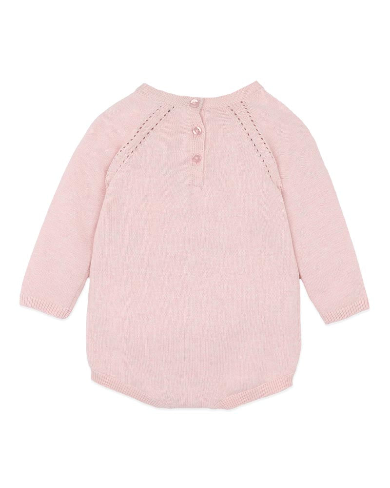 Bébé by Minihaha WINNIE ORGANIC KNITTED LS BODYSUIT
