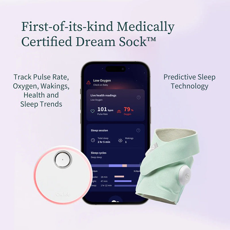 Owlet Dream Sock - Mint Green