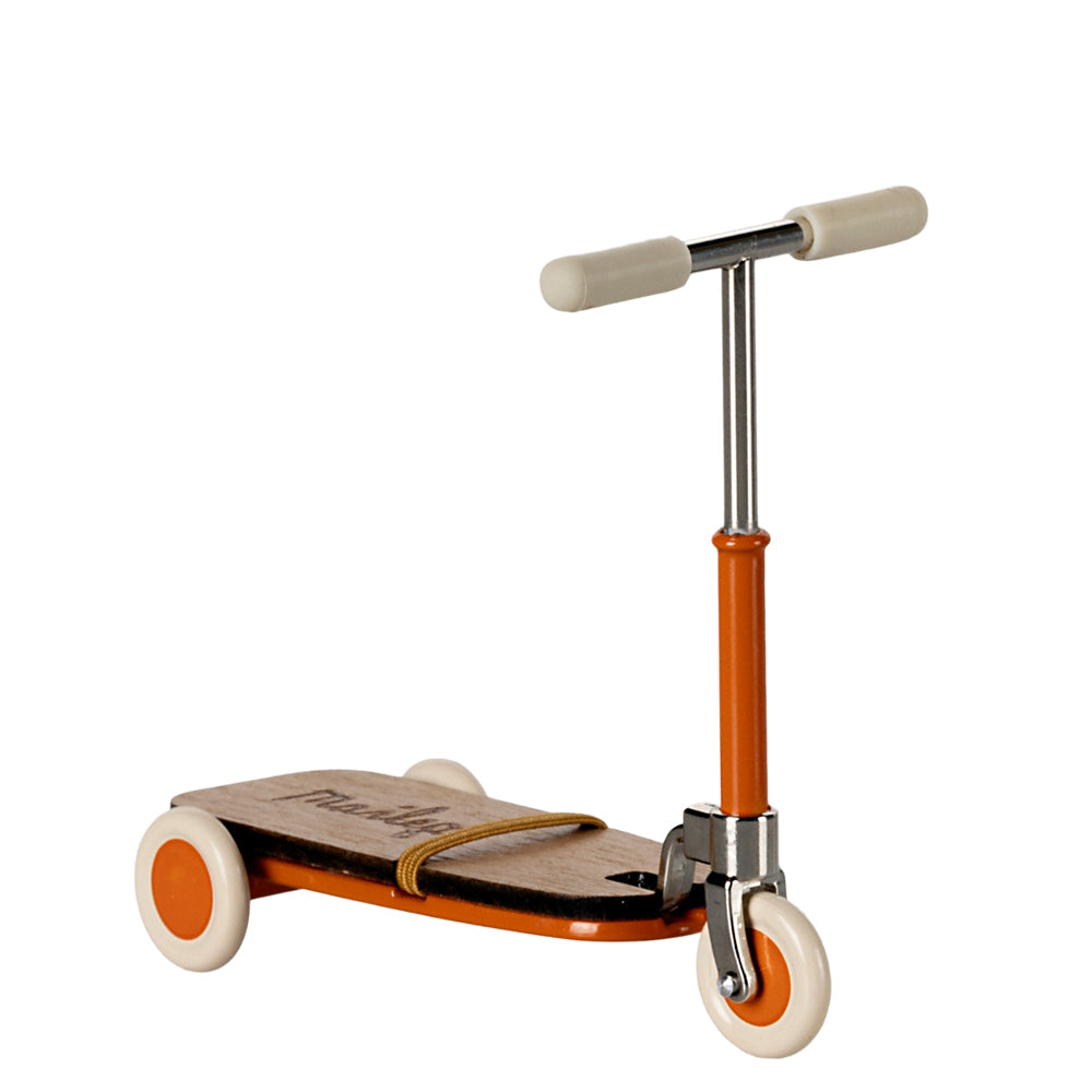 Maileg Kick Board Scooter Mouse Red
