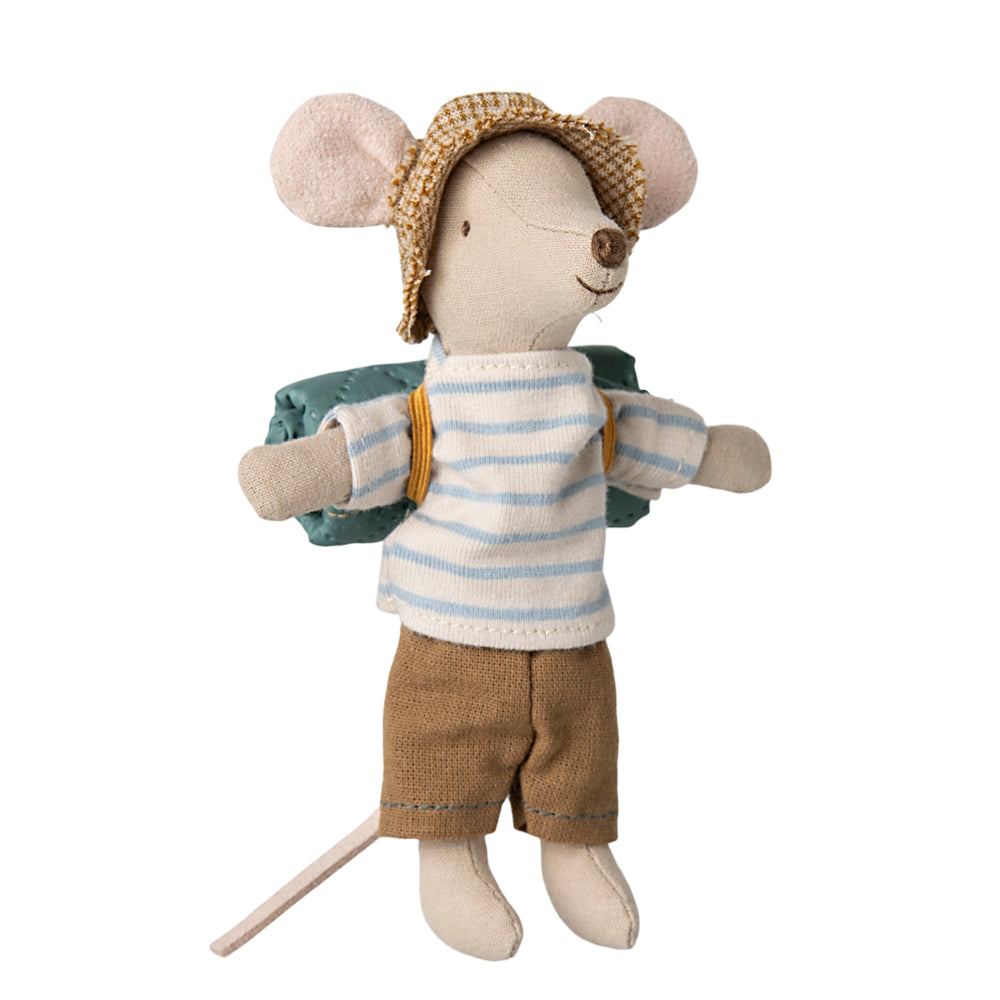 Maileg Hiker Mouse Big
Brother Stripes