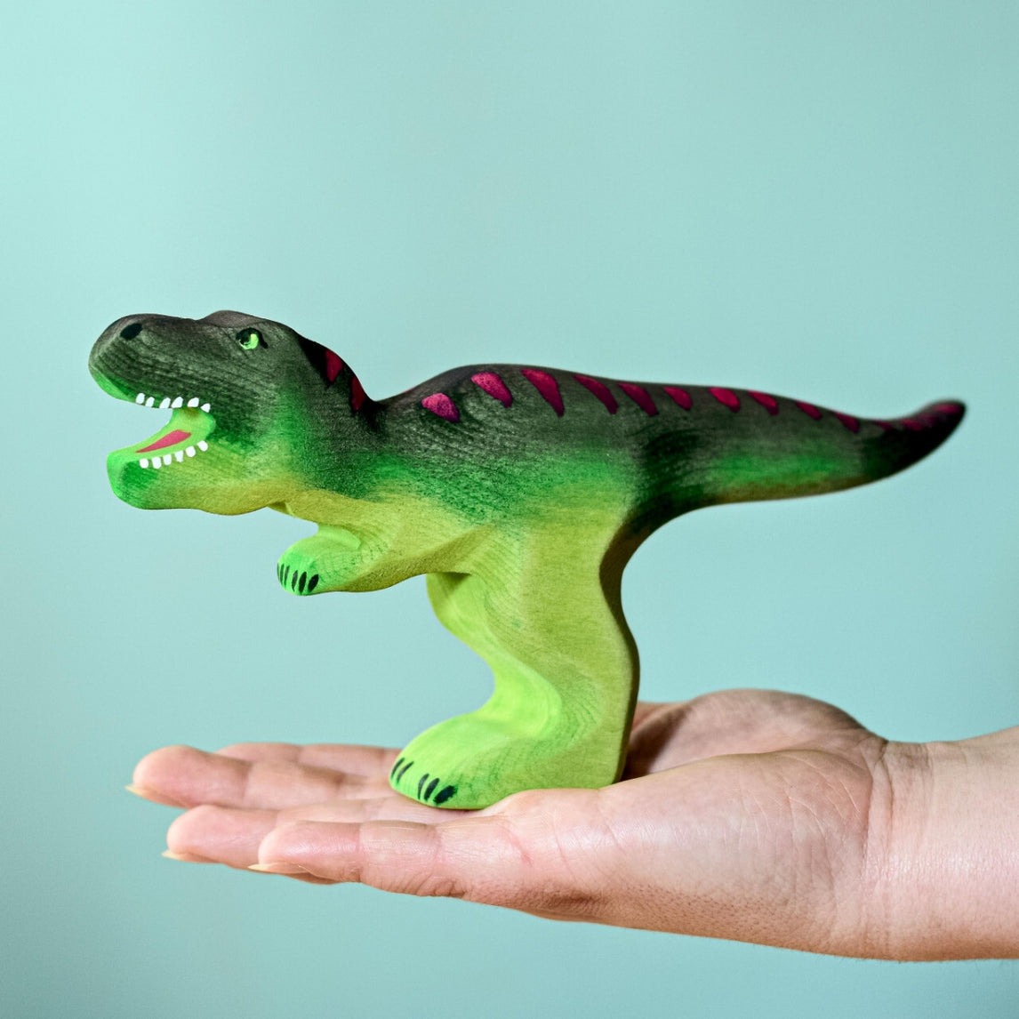 Bumbu Toys Romania Wooden T-Rex Dinosaur
