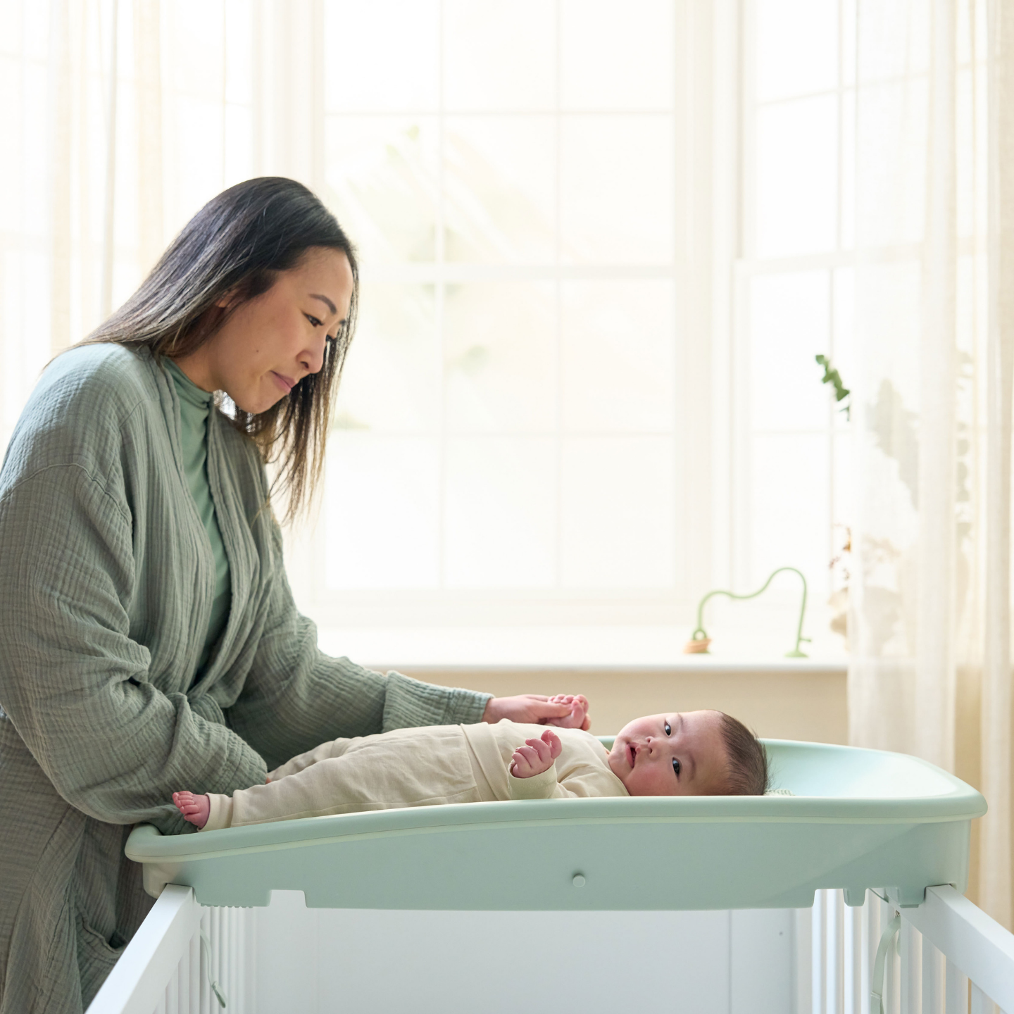 Cushi Baby Changing Mat - Leaf