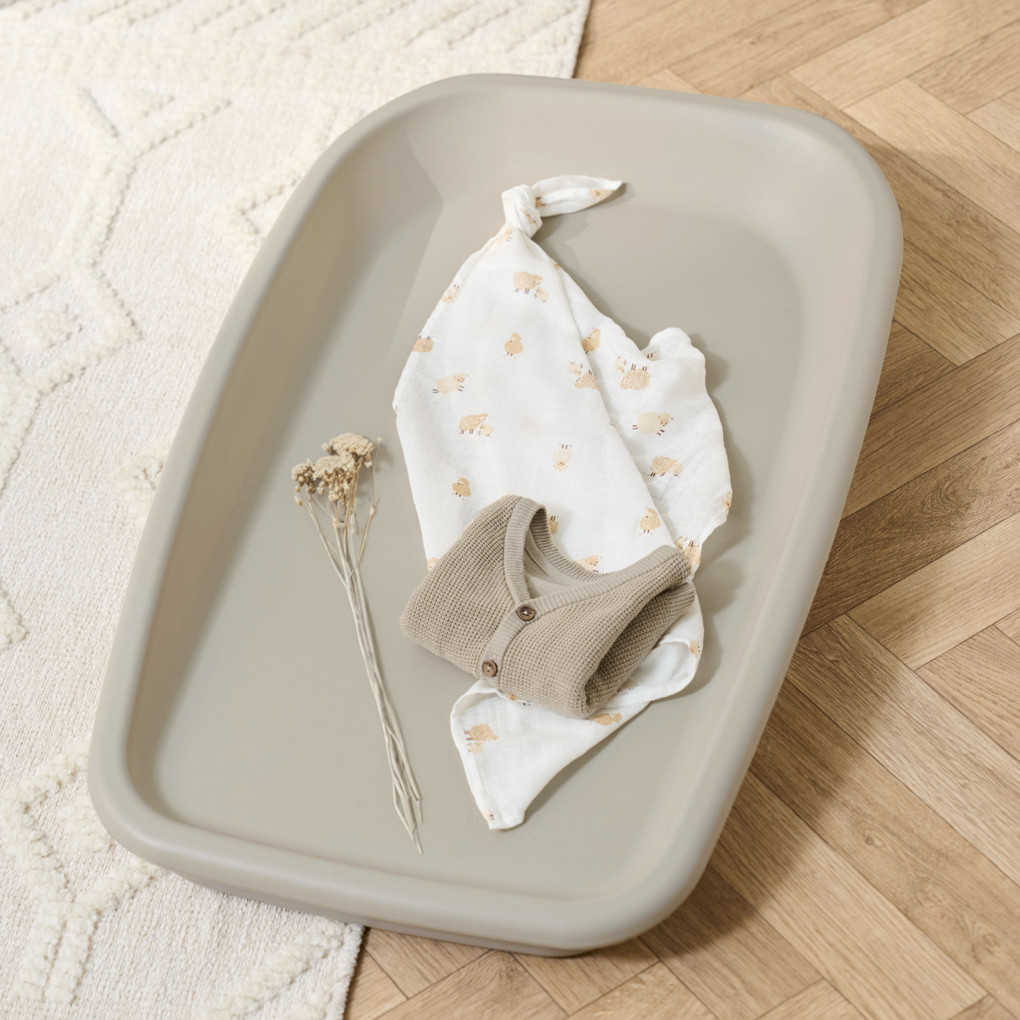 Cushi Baby Changing Mat - Mushroom