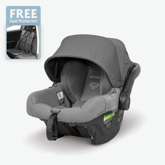 UPPAbaby Mesa Car Seat Capsule
Charcoal Melange (Greyson) + FREE Seat Protector