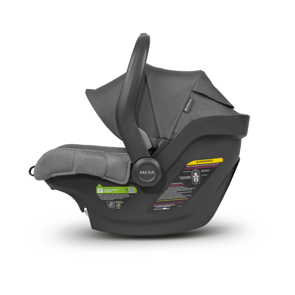 UPPAbaby Mesa Car Seat Capsule
Charcoal Melange (Greyson) + FREE Seat Protector