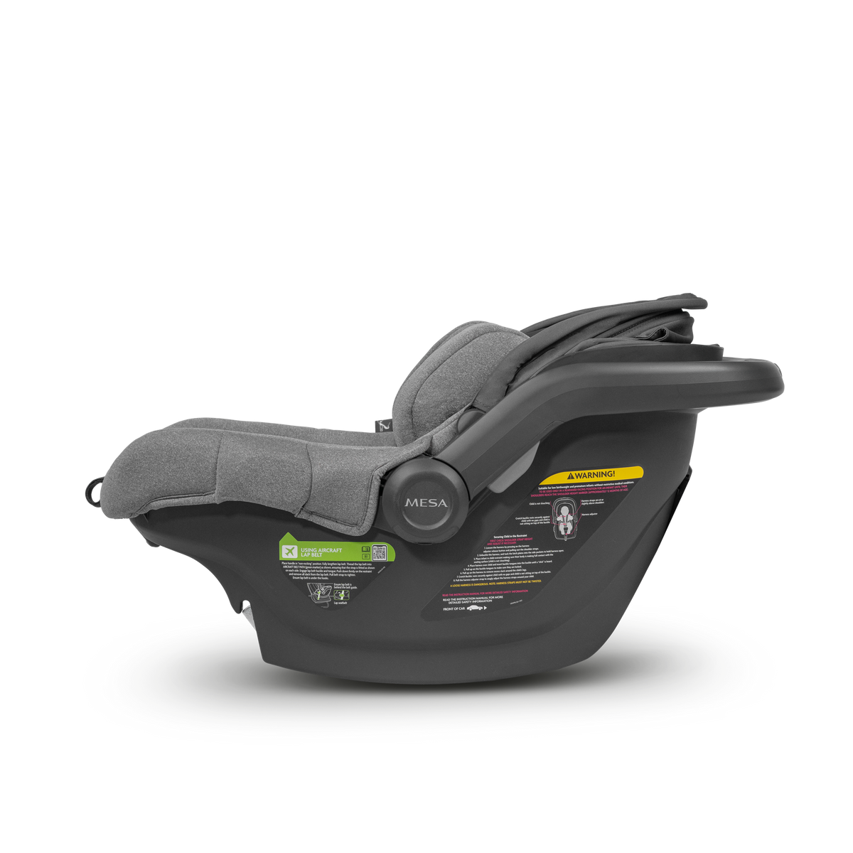 UPPAbaby Mesa Car Seat Capsule
Charcoal Melange (Greyson) + FREE Seat Protector