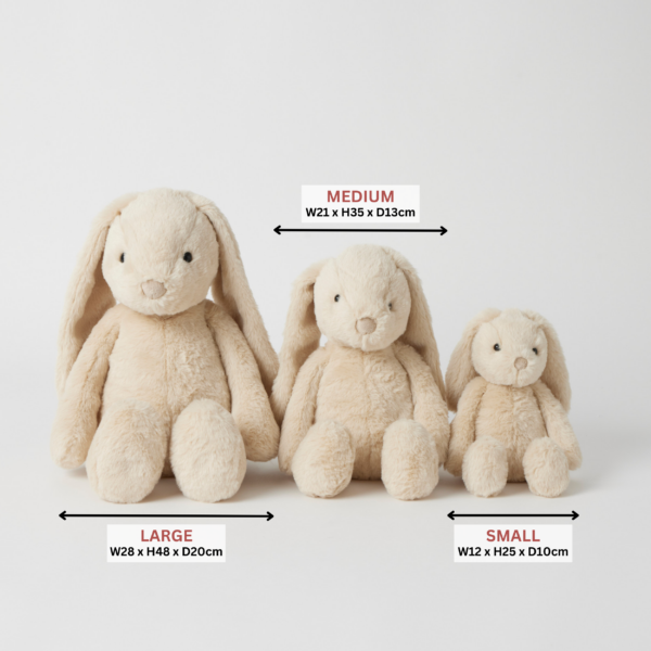Jiggle & Giggle Large Bunny Beige