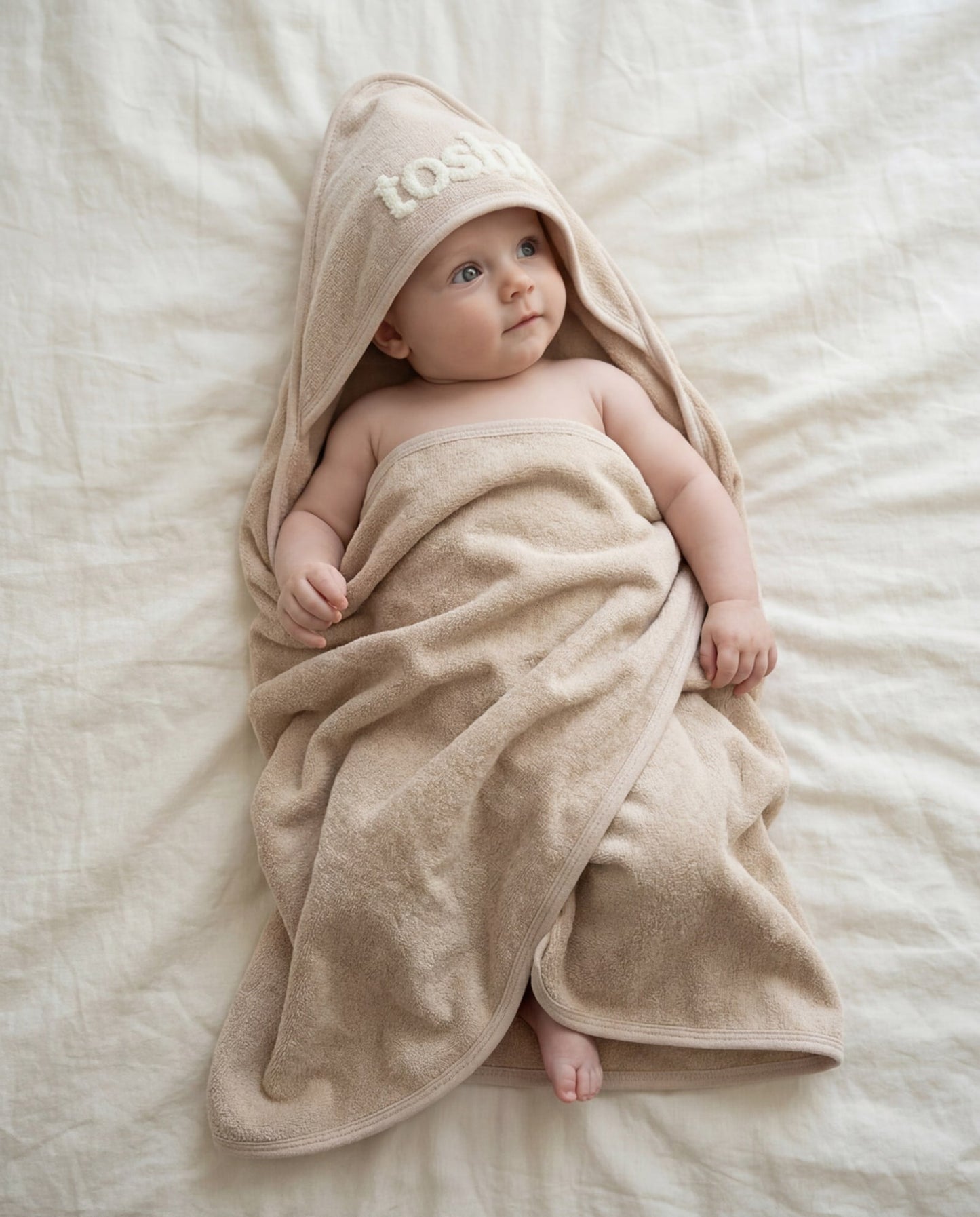 Toshi Hooded Baby Bath Towel